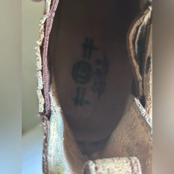 Circle G by Corral Studded Concho Ankle Boots Q5003 Brown Size 8.5 - Picture 7 of 12